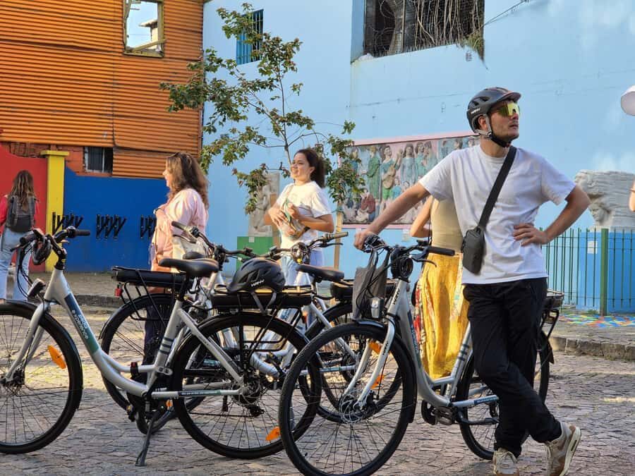 Buenos Aires: E-Bike Tour in the South Circuit of Buenos Aires - Your ride setup: e-bikes, helmets, and a small group of 7