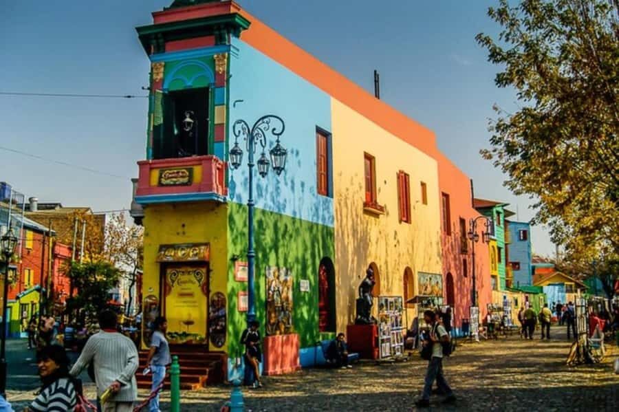 Buenos Aires: Montserrat, San Telmo, La Boca, and Puerto … - Calle Defensa in Montserrat: the Oldest Bookstore, Church, and Pharmacy