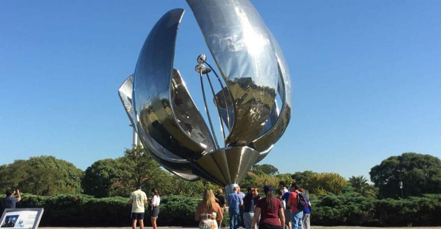 Buenos Aires:Small Group Tour AM & Sunset Open Bar Cruise PM - Puerto Madero at golden hour on the Humberto M