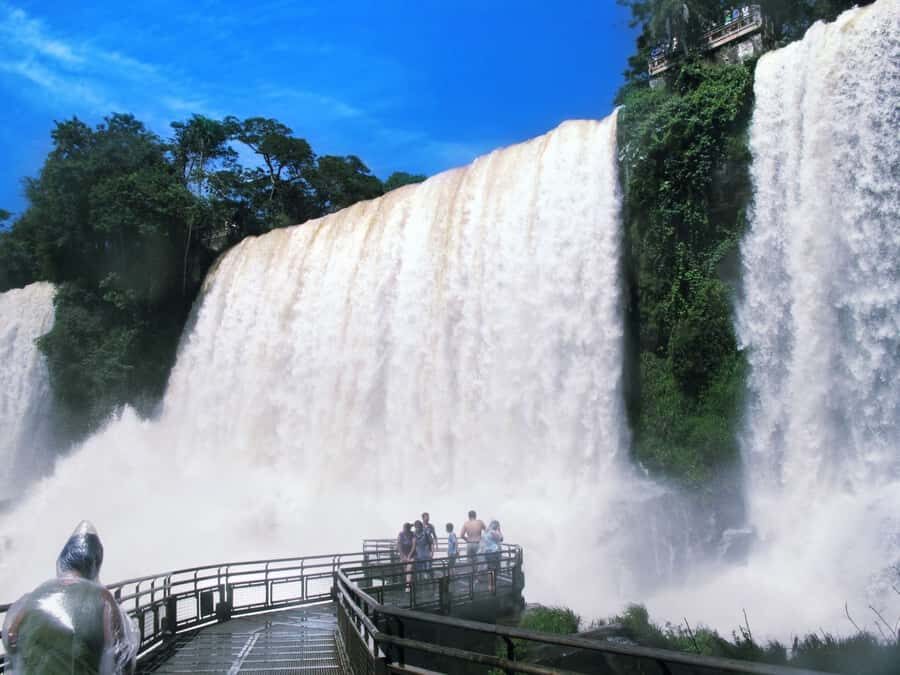 Iguazu Falls Argentinean Side from Puerto Iguazu - Upper Path from Cataratas Station: Tres Hermanas and Bosetti