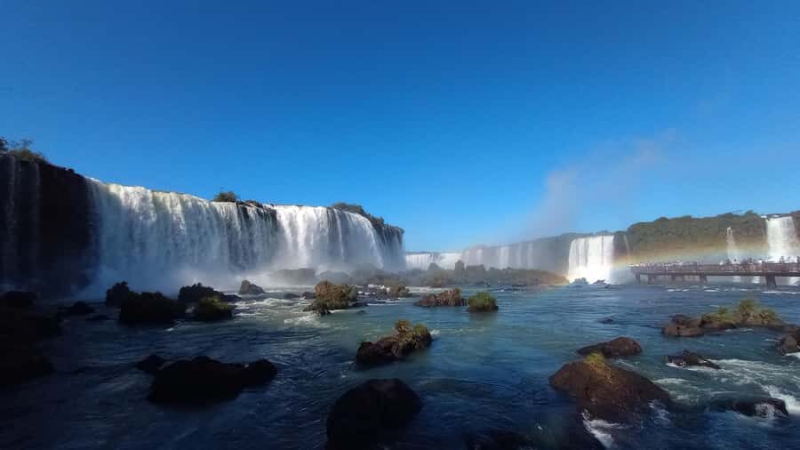 Puerto Iguazú: Brazilian Falls Half-Day Panoramic Tour - The Brief Foz do Iguaçu Guided Moment
