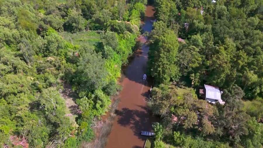 Tigre: Safari Náutico en Tigre/ Biosphere Reserve Boat Tour - Tres Bocas to the Observatorio: where the route starts doing the work